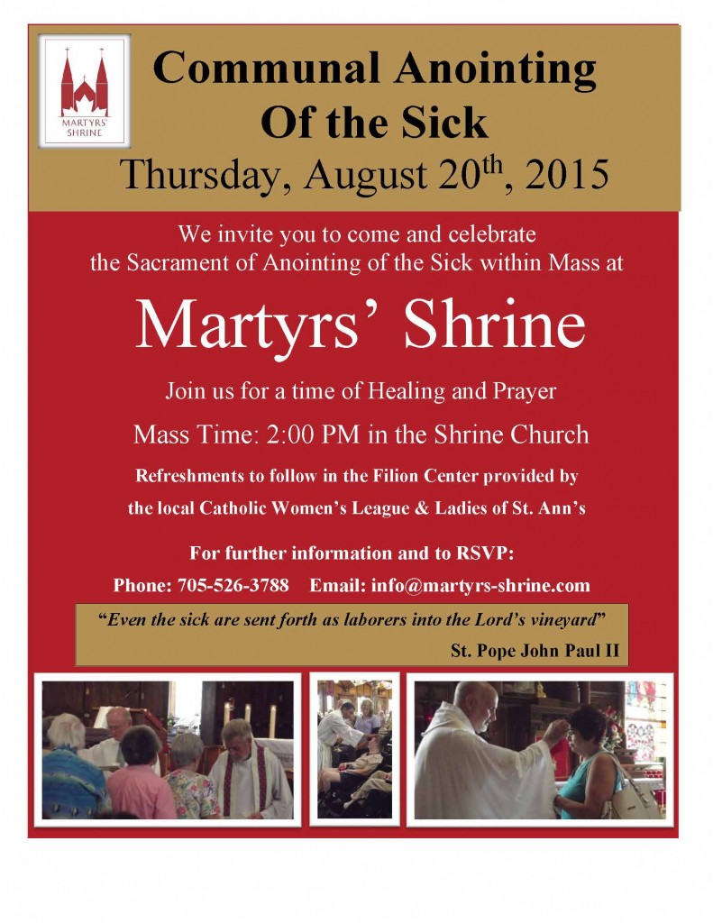 2015 Communal Annointing of the Sick INVITE